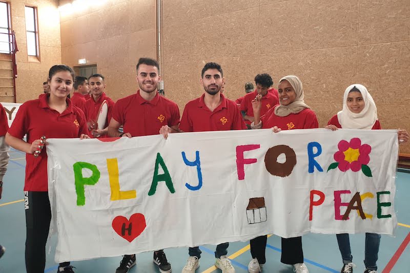 Calm in the Midst of Conflict: A New Club Sparks Hope at a Refugee Camp